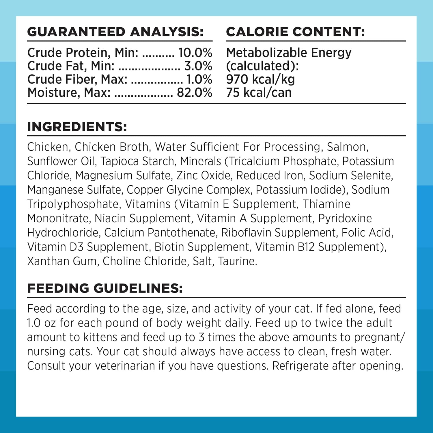 BIXBI Rawbble Shredded Chicken & Salmon Recipe Cans – Grain Free, Protein Rich Wet Cat Food – (2.75 Ounce Cans, Case of 24)