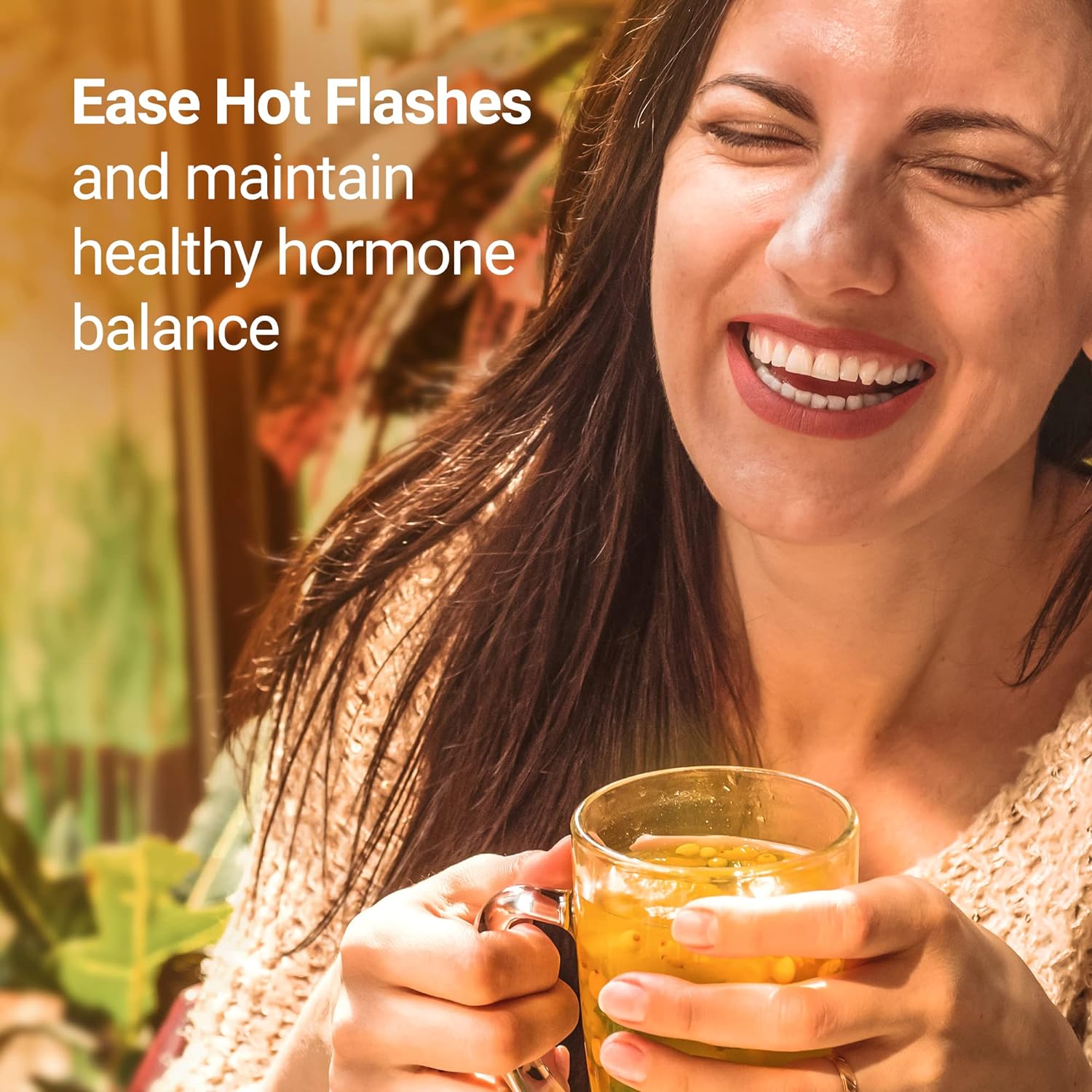 Nested Naturals Menopause Complete Herbal Care Supplement for Menopause Relief | Black Cohosh for Menopause Relief w/Dong Quai Root | Hot Flash Relief & Hormone Support for Women | 60 Vegan Capsules : Health & Household