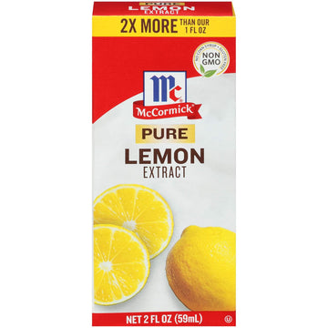 Mccormick Pure Lemon Extract, 2 Fl Oz