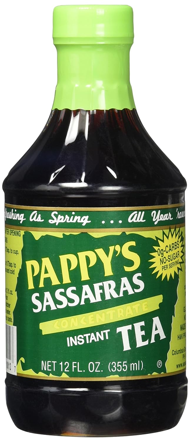 Pappy'S Old Fashioned Sassafras Tea Concentrate, 12 Fl Oz