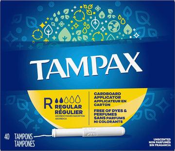 Tampax Regular 40 2-Packs