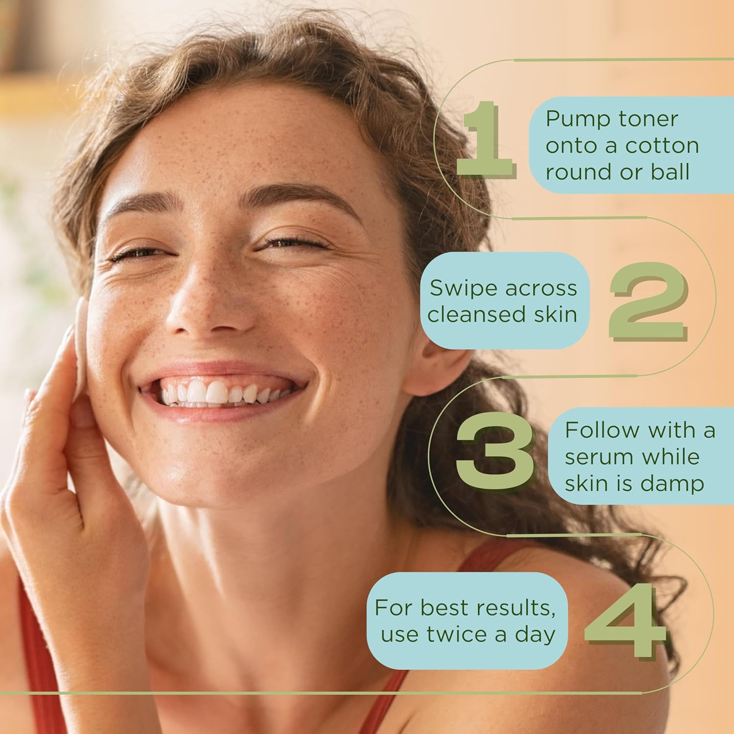 Instanatural 7% Glycolic Aha Face Toner | Gently Exfoliates, Brightens, Minimize Large Pores, Smooth Uneven Texture, (Vitamin C, Witch Hazel, Hyaluronic, Lactic & Alpha Hydroxy Acid), 4Oz : Beauty & Personal Care