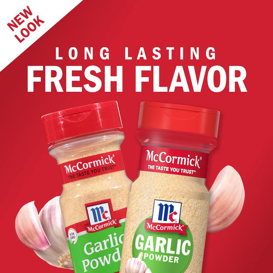 McCormick Garlic Powder, 5.37 oz (Pack of 12)