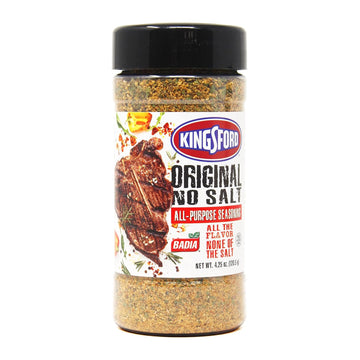 Kingsford Badia Original No Salt All-Purpose Seasoning, 4.25 oz (Pack of 1)