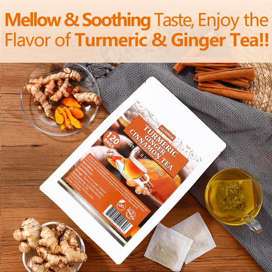 135 Premium Chamomile & Lavender Tea Bags,Relief & Caffeine Free & 100% Natural