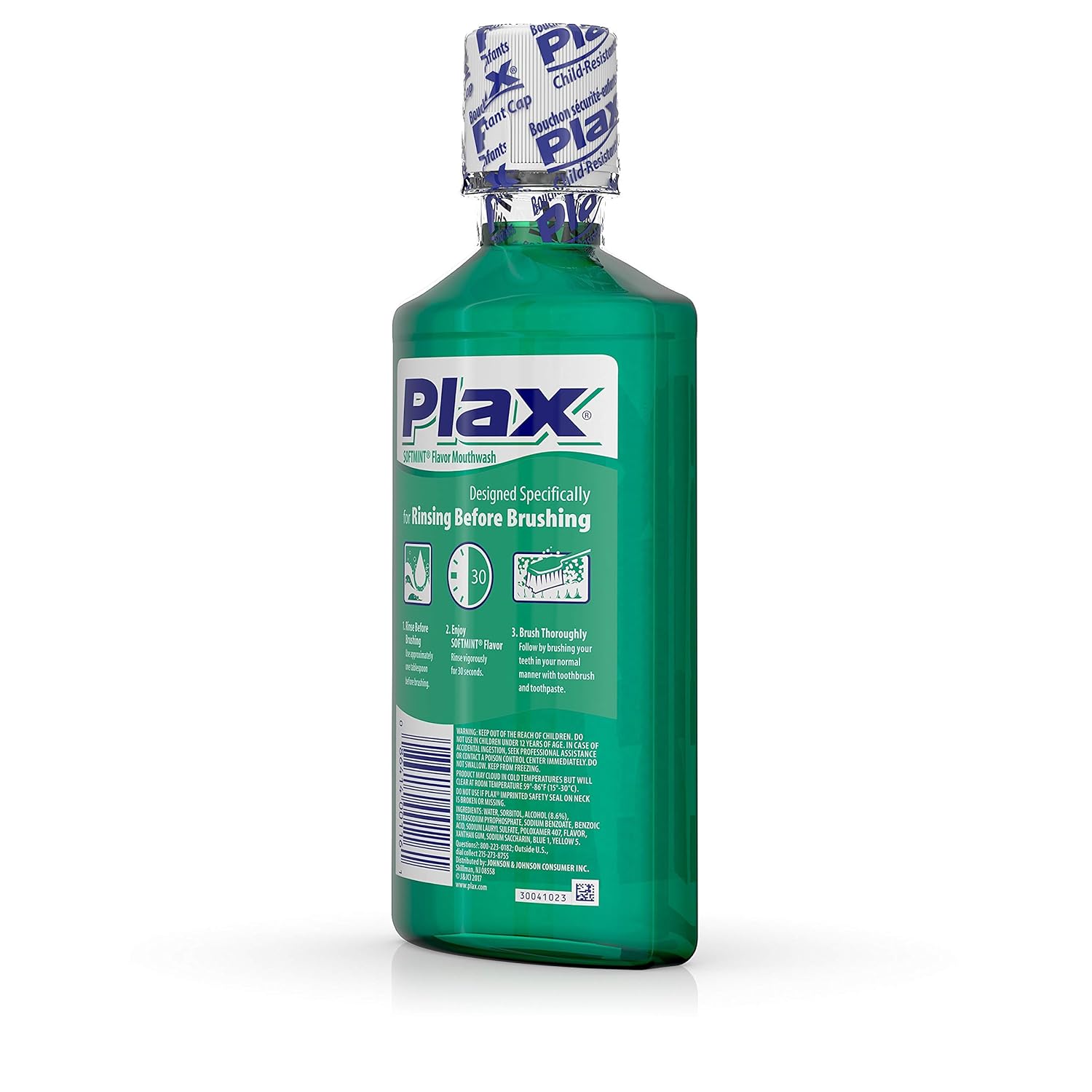 Plax Advanced Formula Plaque Lossening Rinse, Soft Mint, 16 Fl. Oz : Beauty Products : Health & Household