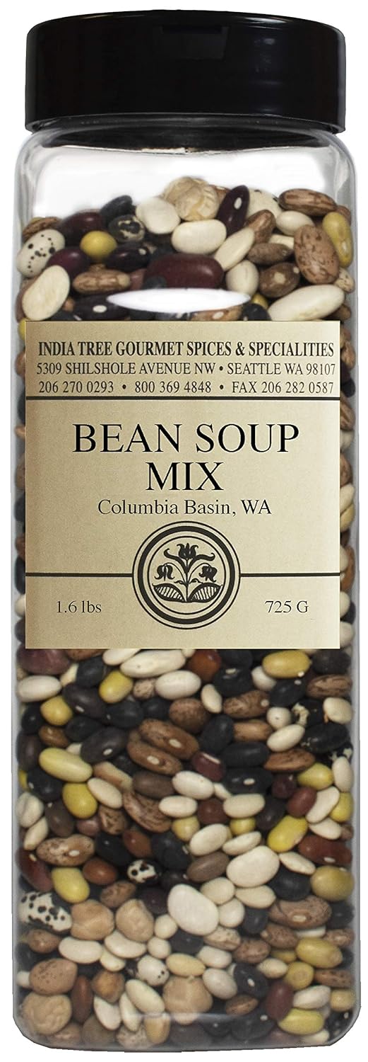 India Tree Bean Soup Mix, 1.6 Lb : Grocery & Gourmet Food