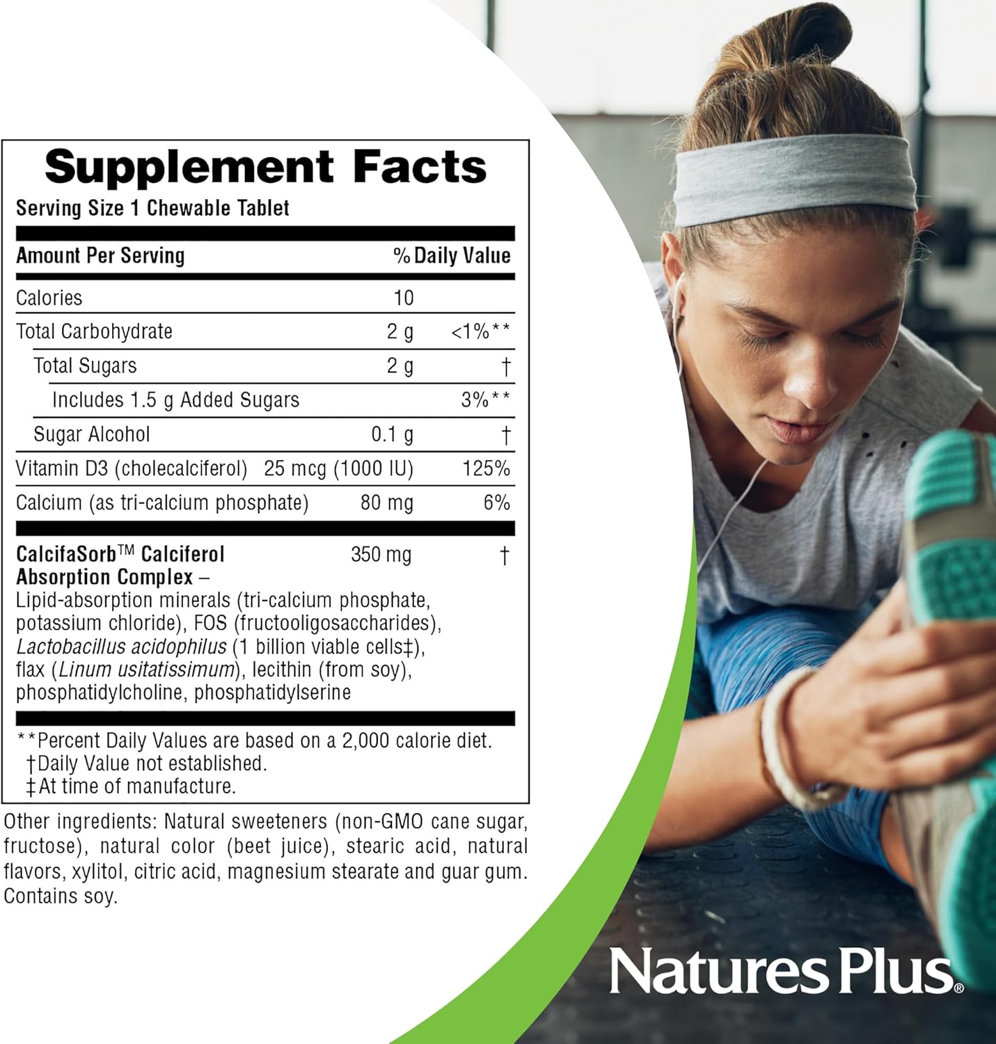 Nature'S Plus - Adult'S Chewable Vitamin D3 1000 Iu - Maui Berry Burst Flavor, 90 Count