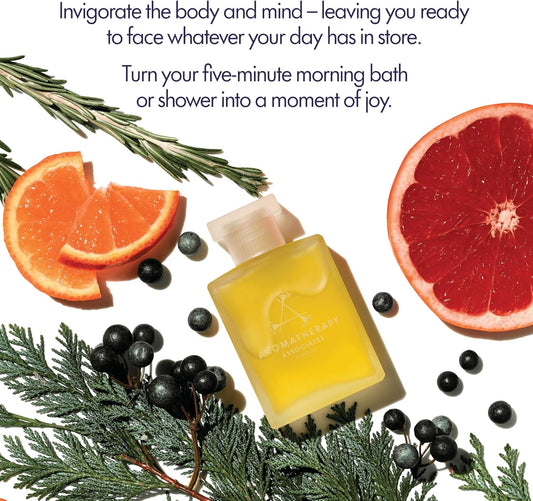 Aromatherapy Associates Rose Shower Oil 250 Ml - Enrich Skin & Uplift The Senses With Rejuvenating, Therapeutic Rose Essential Oil, Geranium, Palmarosa, Luxurious Oil-To-Milk Formula