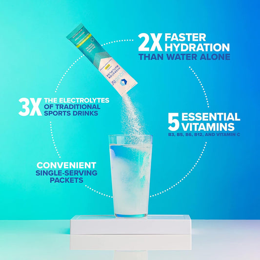 Liquid I.V. Hydration Multiplier - Watermelon - Hydration Powder Packets | Electrolyte Powder Drink Mix | Easy Open Single-Serving Sticks | Non-GMO | 3 Pack (48 Servings)