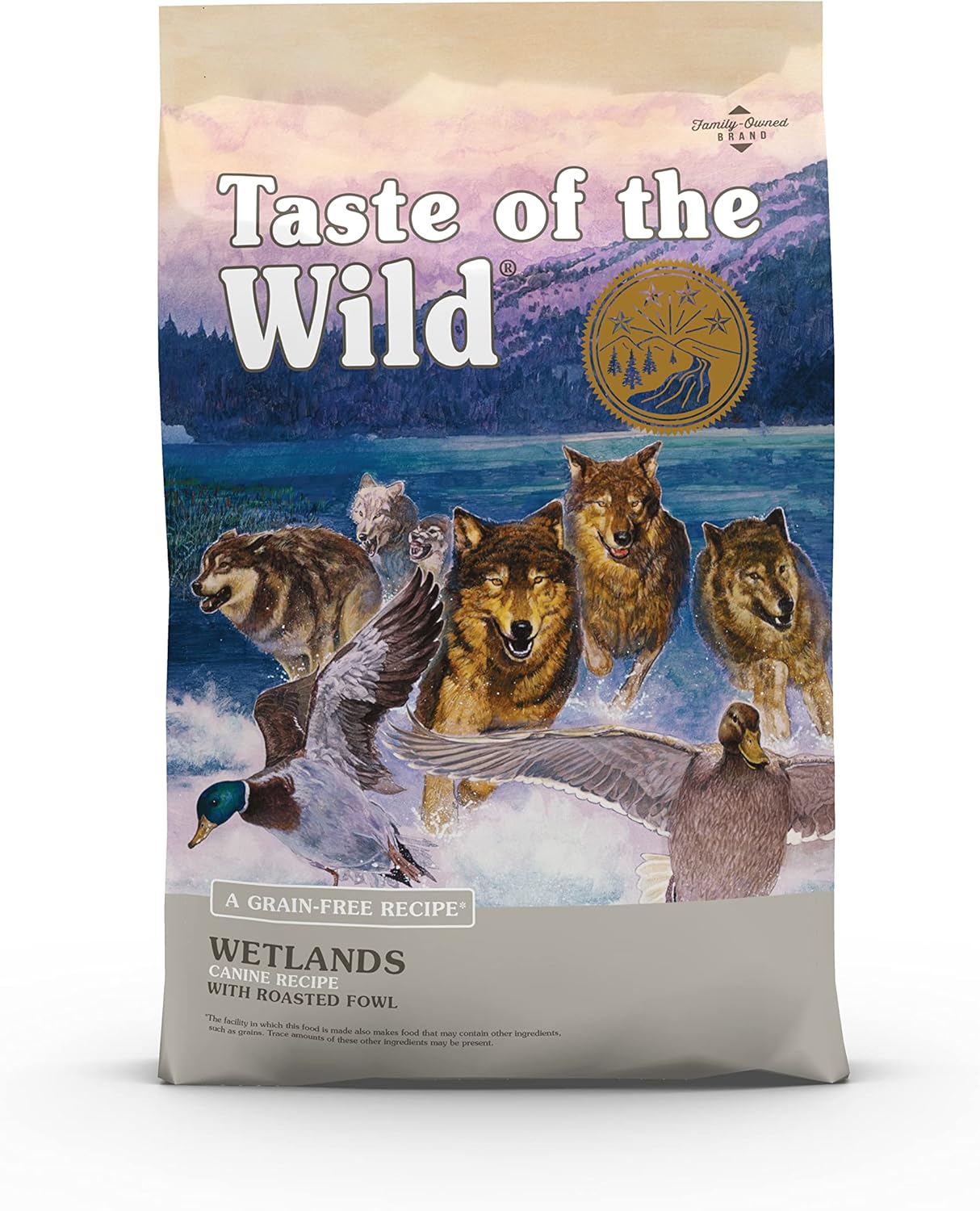 Taste Of The Wild Wetlands Grain-Free Dry Dog Food With Roasted Duck 28Lb