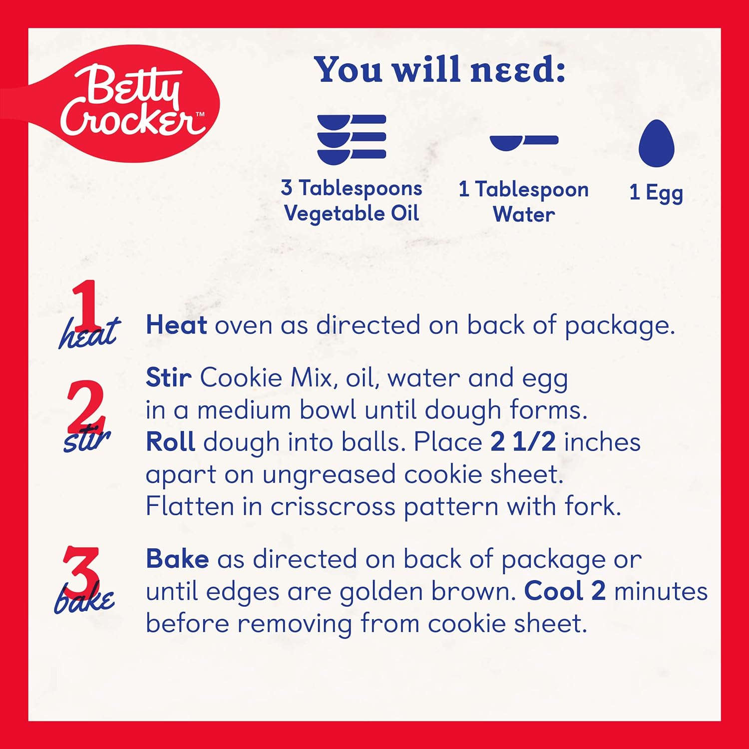 Betty Crocker Peanut Butter Cookies, Cookie Baking Mix, 17.5 Oz (Pack Of 12)