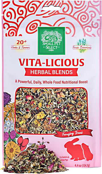 Vita-Licious Essentials - Natural Herbal Treats For Rabbits And Guinea Pigs