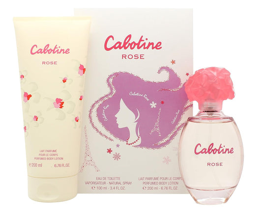 Cabotine Rose By Parfums Gres Set-Edt Spray 3.4 Oz & Body Lotion 6.7 Oz For Women : Fragrance Sets : Beauty & Personal Care