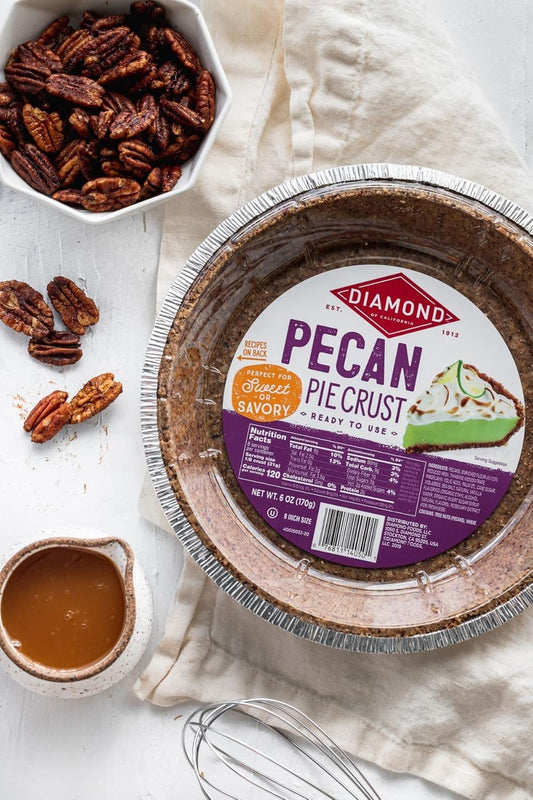 Diamond Of California Pecan Pie Crust, 6 Oz, 1 Unit