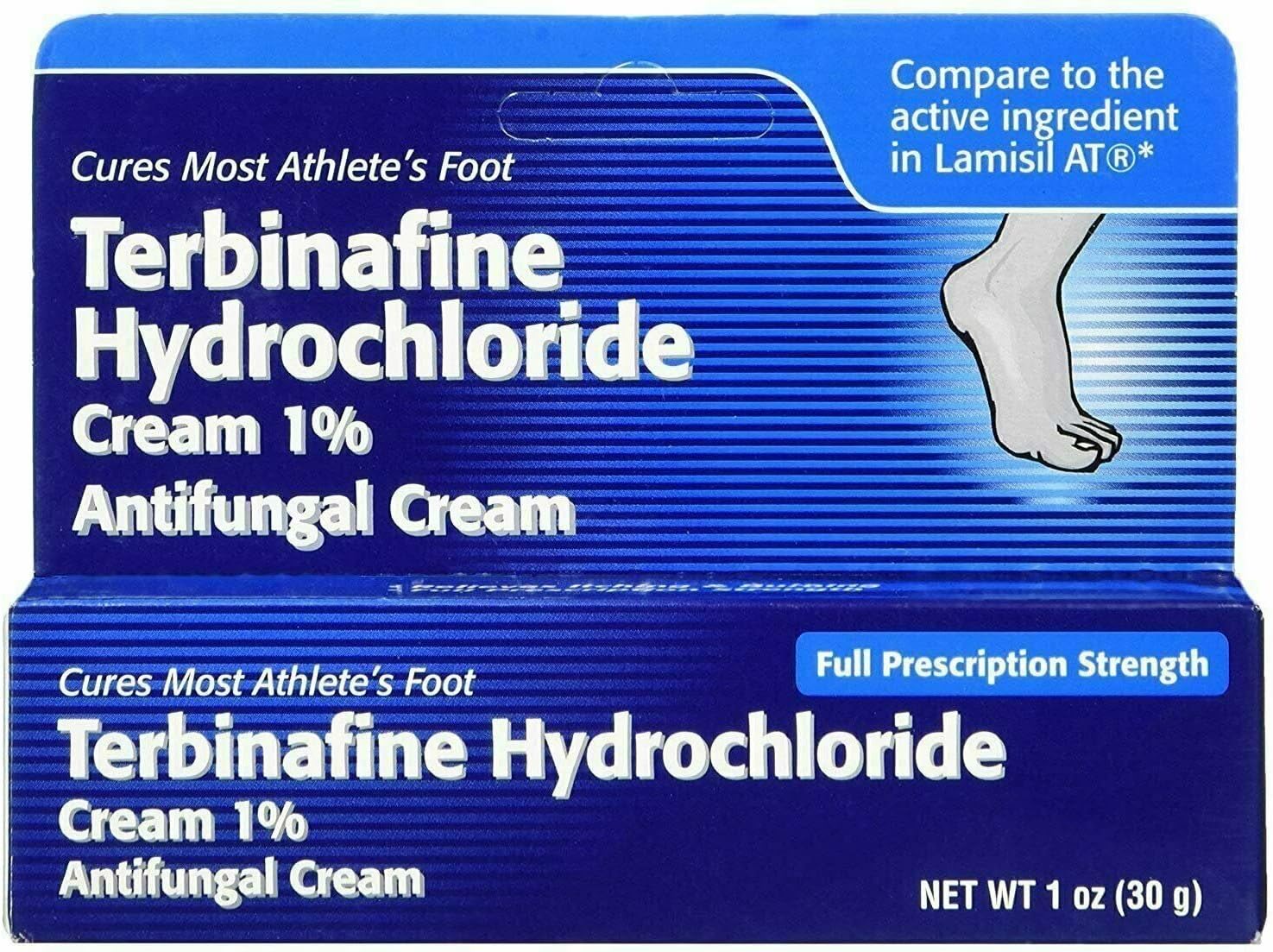 Taro Terbinafine Hydrochloride Cream 1% 1 Oz - Buy Packs And Save (Pack Of 5)