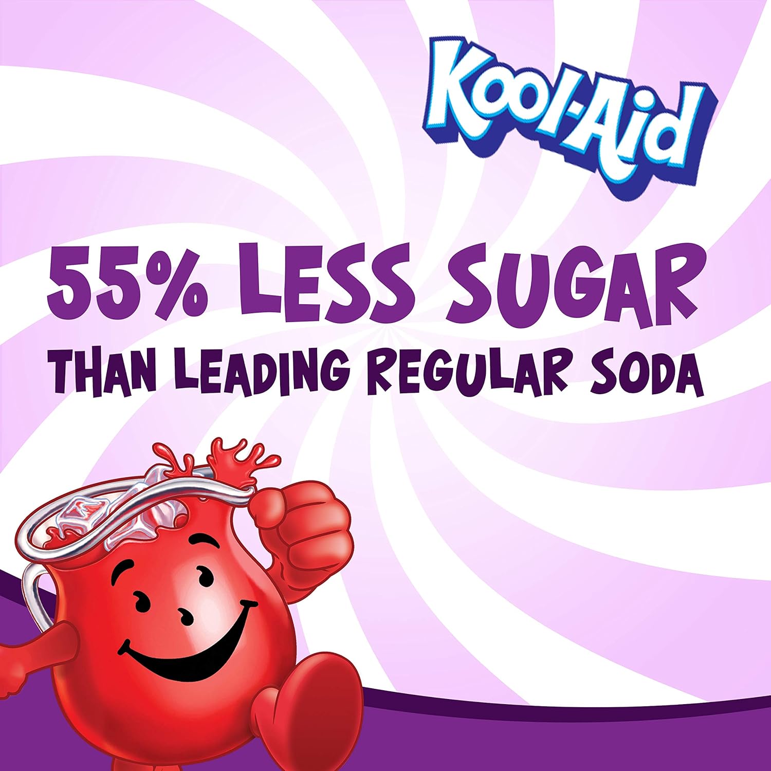 Kool-Aid Jammers Grape Artificially Flavored Soft Drink (30 Ct Box, 6 Fl Oz Pouches)