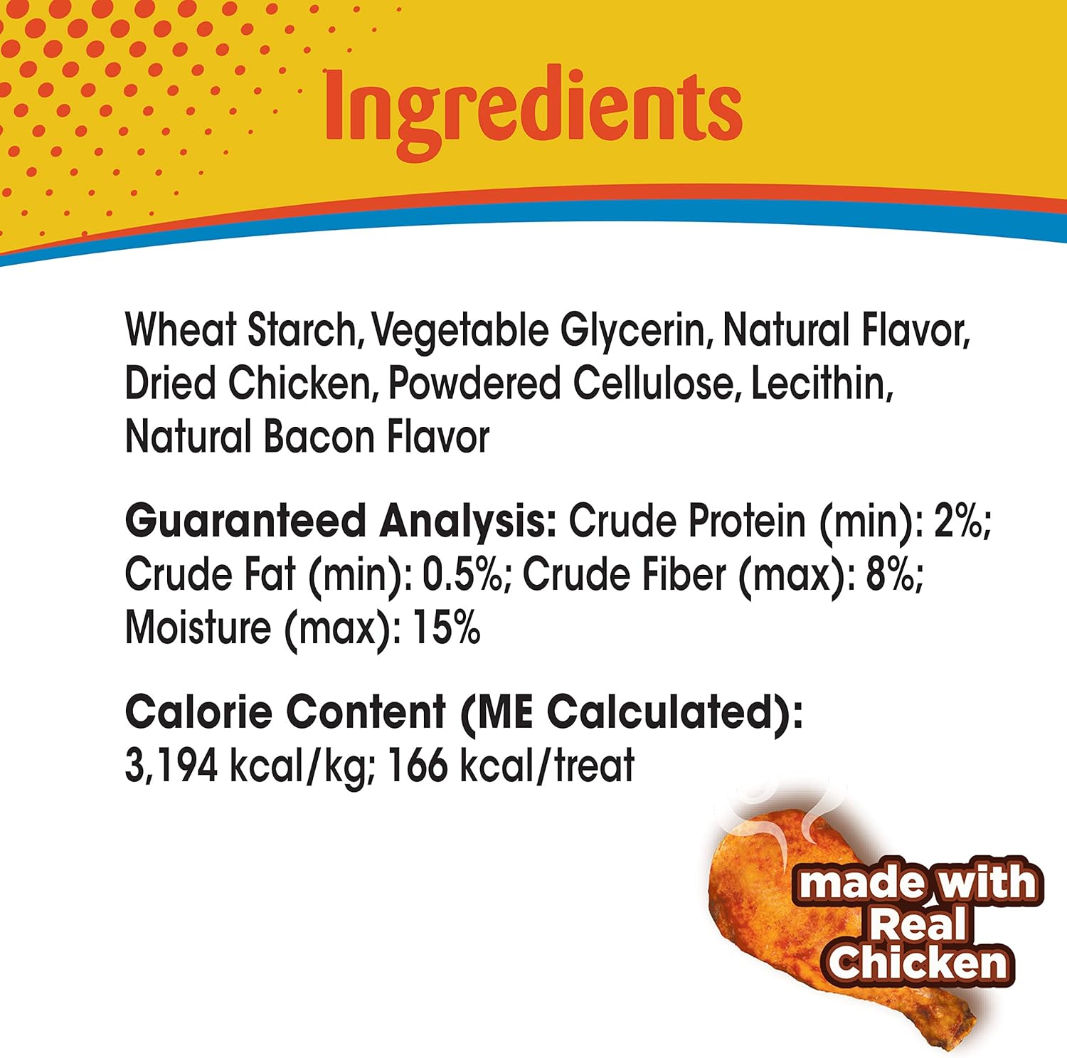 Pet Supplies : Nylabone Nubz Natural Edible Chew Treats for Dogs, Made in USA, Chicken Flavor, Large - Up to 50 lbs. (40 Count) : Amazon.com