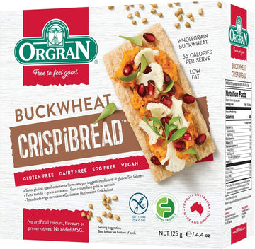 Orgran Buckwheat Crispbread - 6 X 125G