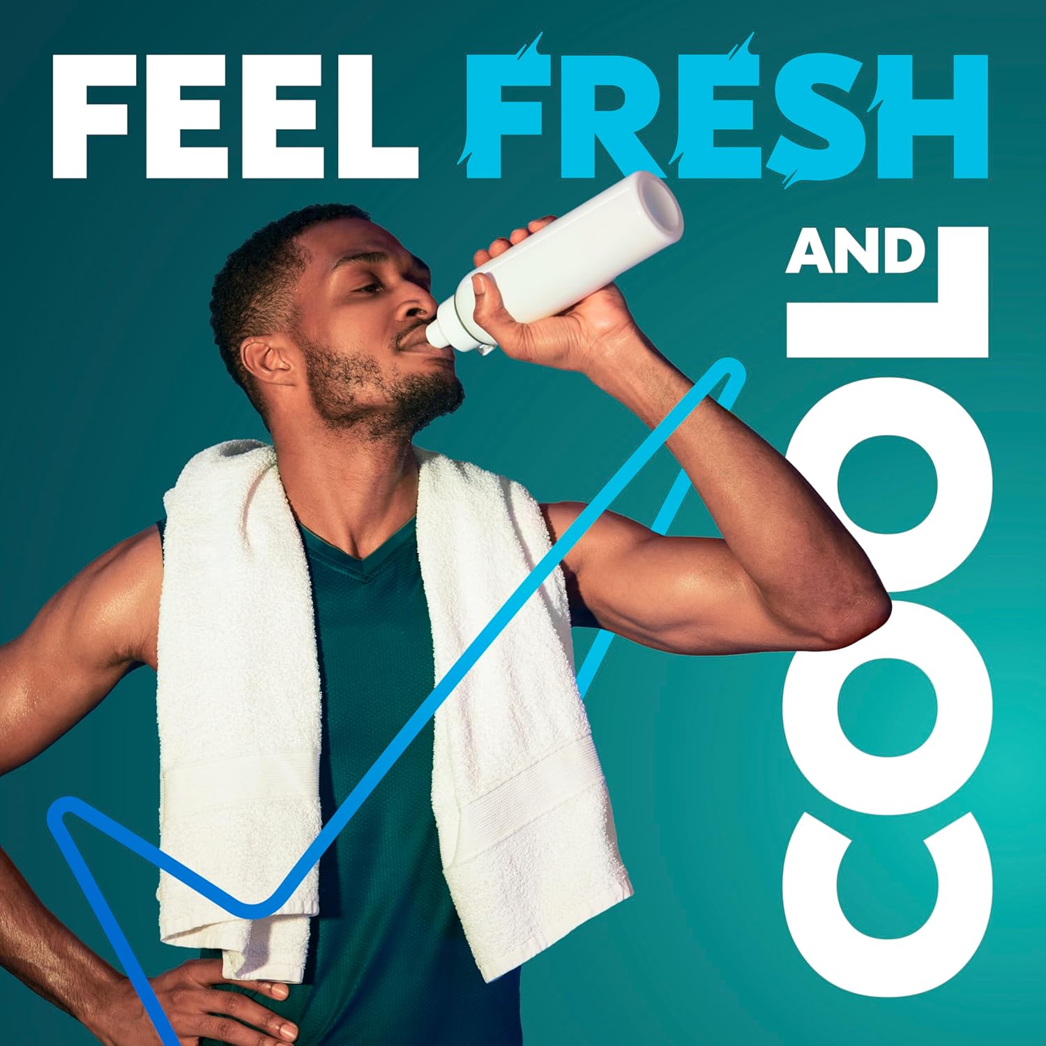 Degree All Day Fresh Body Wash Cool Rush Deep Cleansing 20 Fo : Beauty & Personal Care