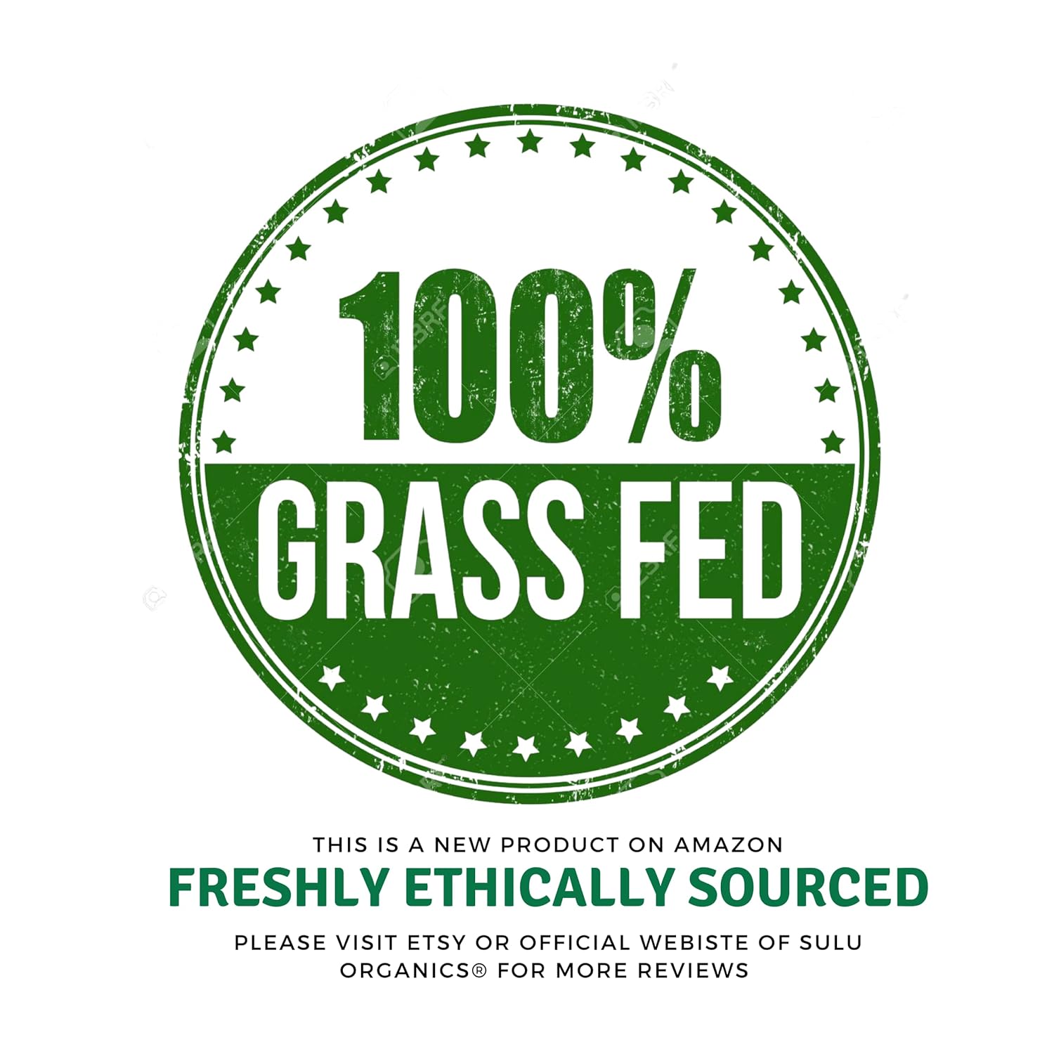Sulu 100% Pure Rendered Grass Fed Beef Tallow-Food Grade- 4 Lbs/64 Oz