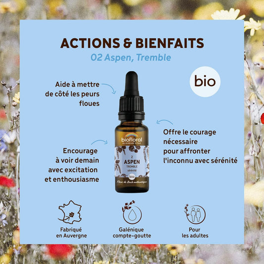 Biofloral Elixir Aspen No. 2 Tremble 20ml