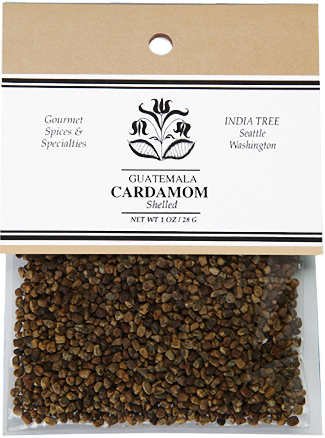 India Tree Cardamom, Shelled, 1 Oz (Pack Of 4)