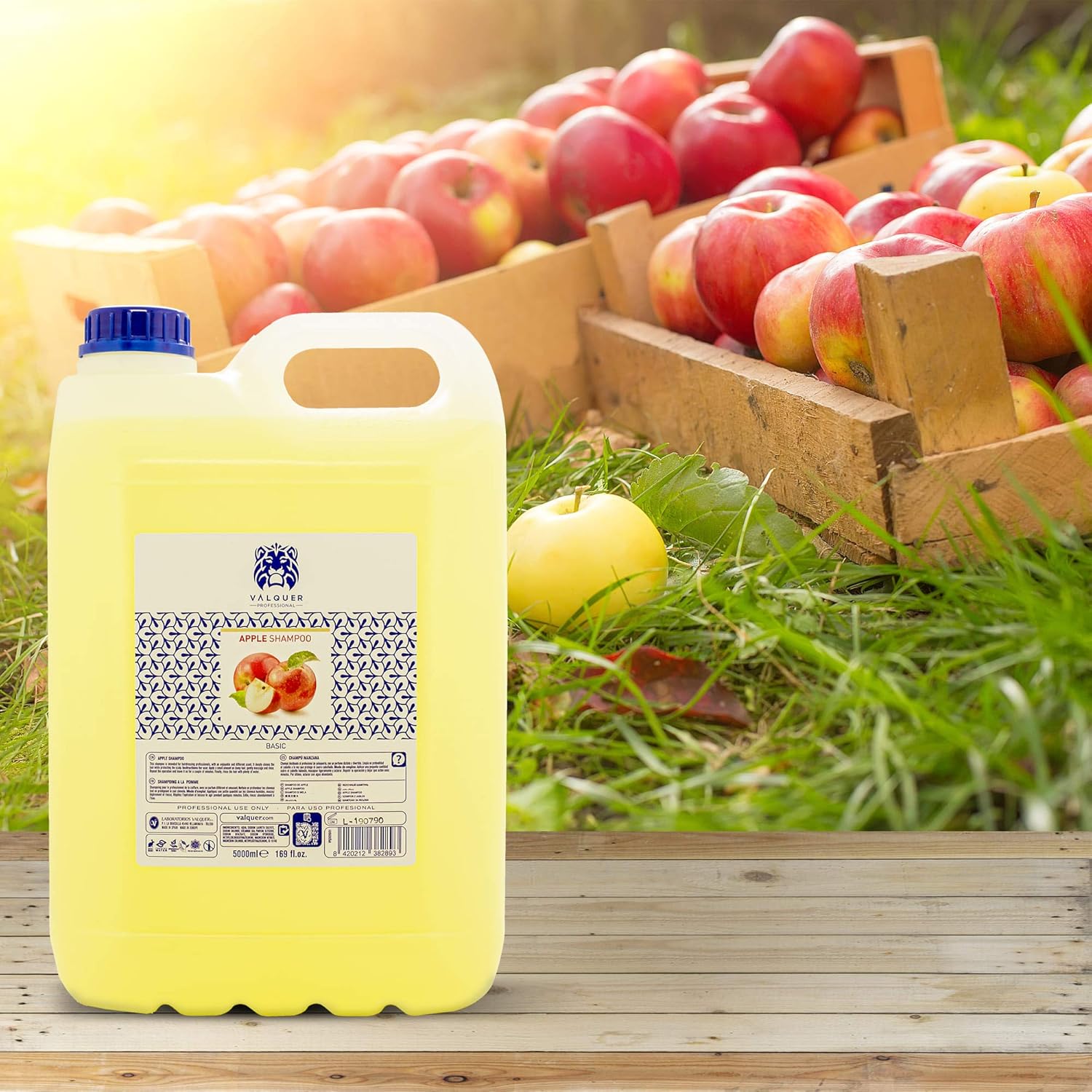 Valquer Special Apple Shampoo for Hairdressers Shampoo for Professional Carafe 5 L : Amazon.co.uk: Beauty