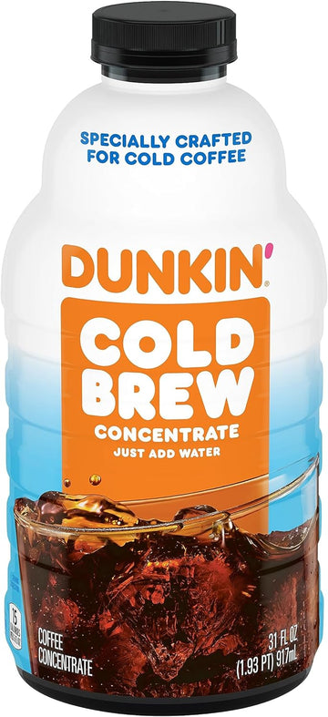 Dunkin’ Cold Brew Coffee Concentrate, 31 Ounce