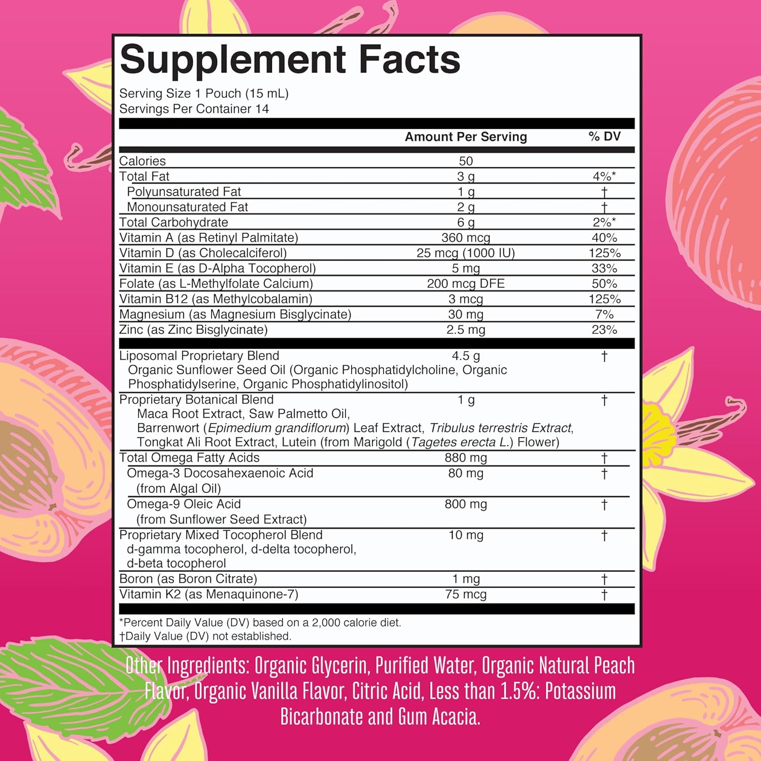 Multivitamin for Women 40+ | Womens Multivitamin Liposomal | Immune Support Supplement | Energy Supplements & Sleep Aid | Methylated Multivitamin | Vegan | Sugar Free | Non-GMO | 14 Servings : Health & Household
