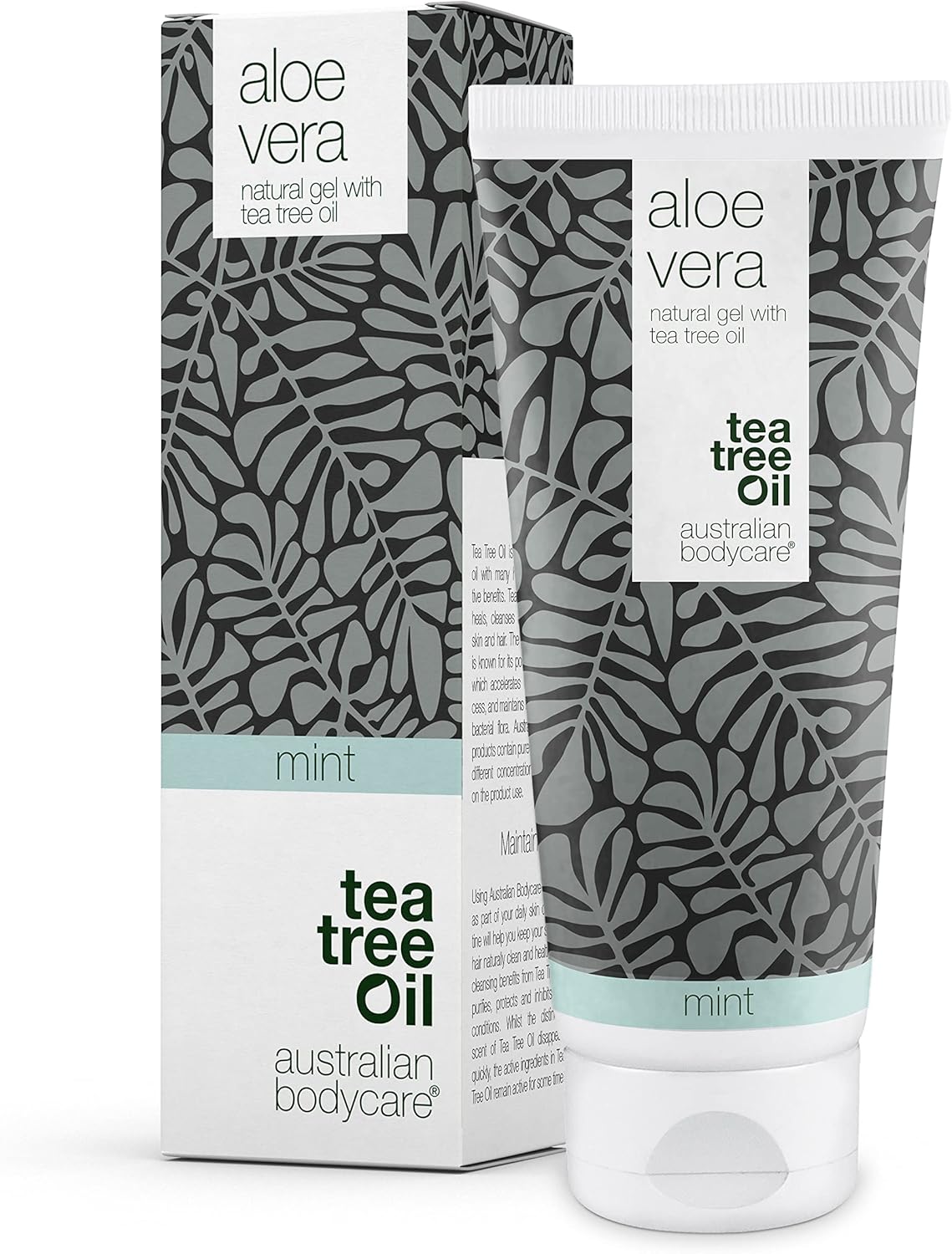 Aloe Vera Gel 200 Ml | Australian Bodycare | Aloe Vera After Sun Lotion | Natural Aloe Vera, Tea Tree Oil & Mint | Cooling & Moisturizing For Itching, Irritated Skin, Sunburns And Scratches | Vegan