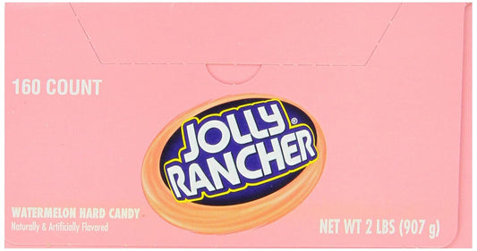 Jolly Rancher Hard Candy, Watermelon, 160 Count (Pack Of 2)