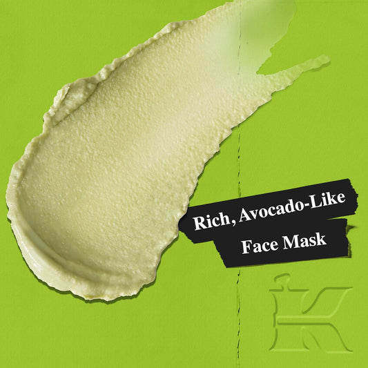 Kiehl'S Avocado Nourishing Hydration Mask, Rich & Creamy Face Mask, Hydrates & Soothes Skin, With Evening Primrose Oil, Maintains Facial Elasticity, Helps Reduce Dryness, Paraben-Free, Fragrance-Free