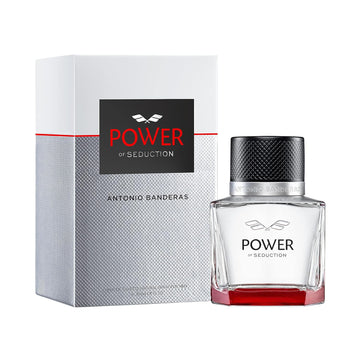 Antonio Banderas Perfumes - Power Of Seduction - Eau De Toilette Spray For Men - Long Lasting - Masculine, Elegant And Sexy Fragance - Lavender, Apple And Woody Notes - Ideal For Day Wear - 1.7 Fl Oz