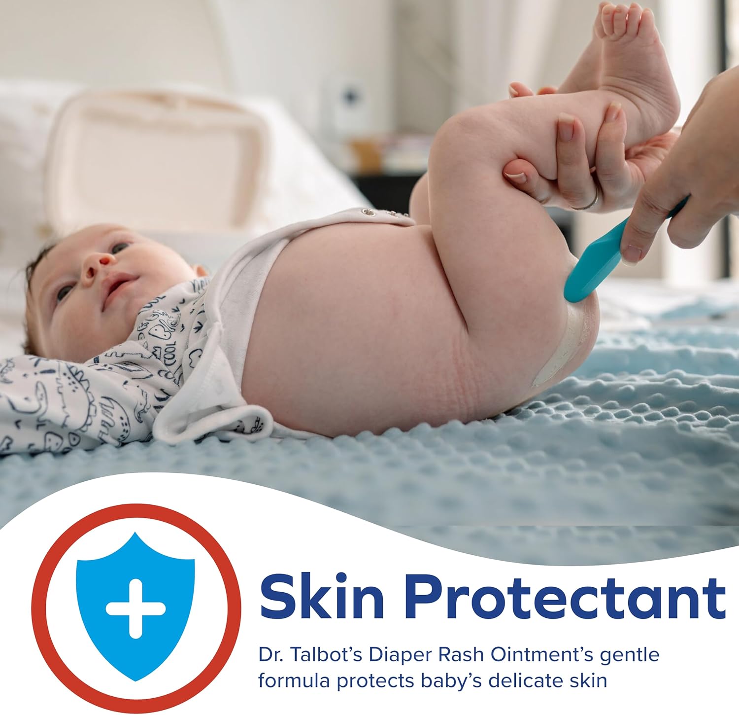Dr. Talbot'S Maximum Strength Diaper Rash Ointment - 1 Oz - Zinc Oxide Skin Protectant With Peruvian Balsam - Treats And Prevents Rash : Baby