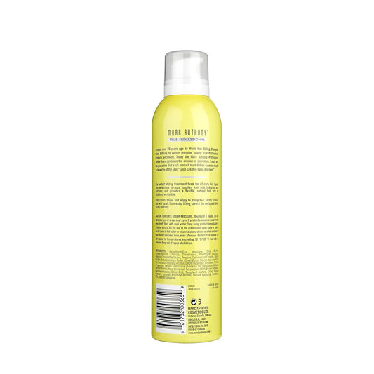 Marc Anthony Leave In Hair Treatment, Strictly Curls - 7-In-1 Treatment Foam For Curly Hair Defines, Defrizzes, Moisturizes, Detangles, Softens & Shines With Avocado Oil & Shea Butter - 7.1 Ounce