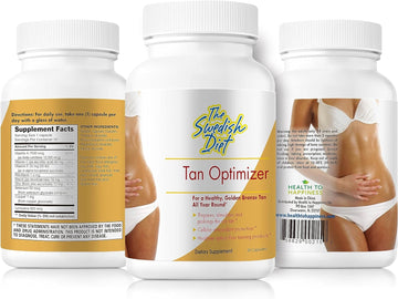 Tan Optimizer Great Tanning Pills With Beta Carotene Vitamin A (25,000 Iu) Immune System Great Cellular Antioxidant Support Copper, Lycopene, Selenium, Zinc & Many More Vitamins, 30 Count (Pack Of 1)
