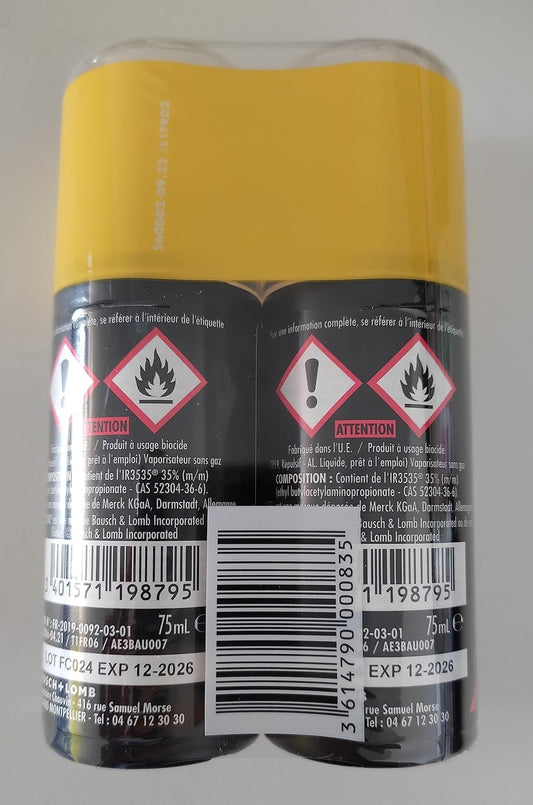 Cinq Sur Cinq Tropic Anti-Mosquitoes Lotion 2 X 75Ml