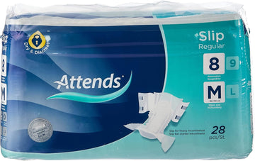 Attends Slip Regular 8 Medium Pack Of 28