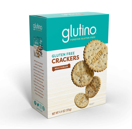 Glutino Gluten Free Crackers, Premium Rounds, Balanced Flavor, Multigrain, 4.4 Oz