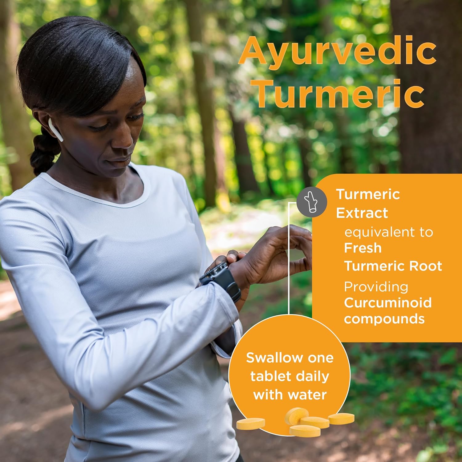 Healthspan Ayurvedic Turmeric | 60 Tablets | 95% high curcuminoid Content | Added Vitamin C | Supports Joint and Immune Health | Vegan Friendly : Amazon.co.uk: Health & Personal Care
