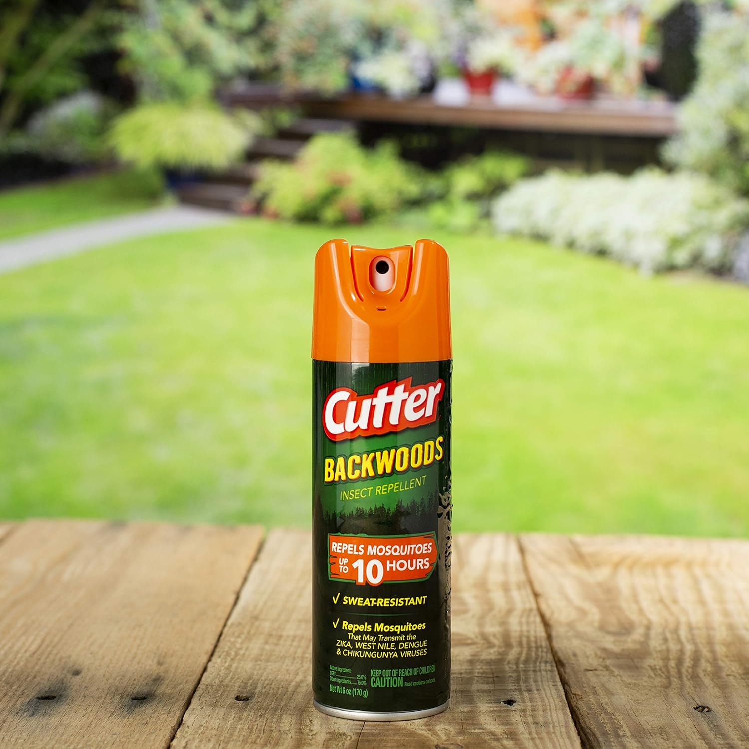 Cutter Backwoods Insect Repellent Aerosol 6 Oz