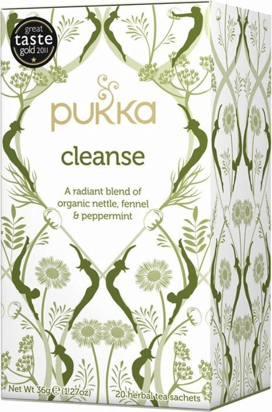 Pukka Cleanse Tea 20 per pack - Pack of 6 : Health & Household