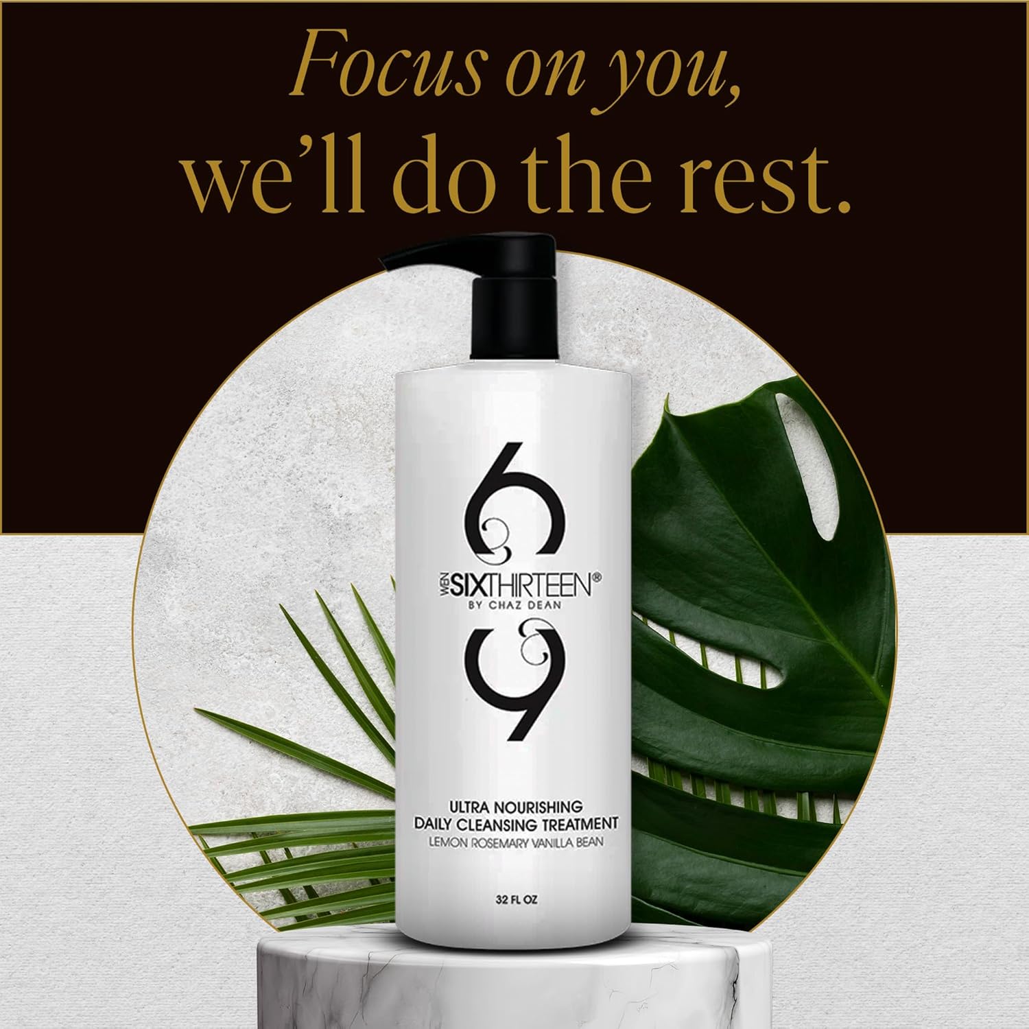 Wen Sixthirteen Daily Cleansing Treatment, 32 Fl Oz : Beauty & Personal Care