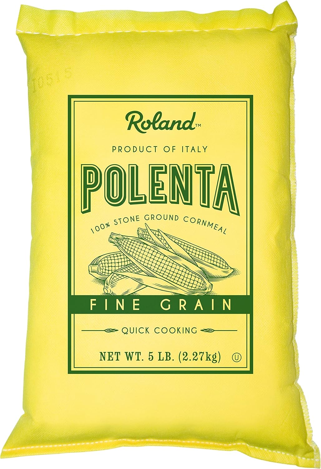 Roland Foods Fine Grain Yellow Polenta From Italy, 5 Lb Bag (72162)