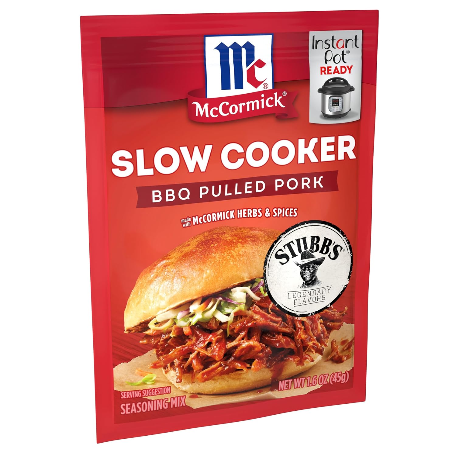 Mccormick Slow Cooker Bbq Pulled Pork Seasoning Mix, 1.6 Oz