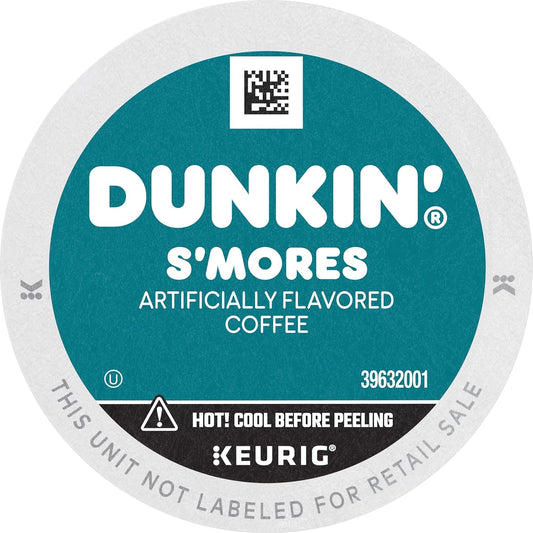 Dunkin’ S’mores Flavored Coffee, 88 Keurig K-Cup Pods