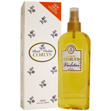 Corlys Real Violets Spray Cologne 8 Oz