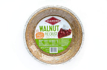 Diamond Of California Walnut Pie Crust, 6 Oz (12 Pack)