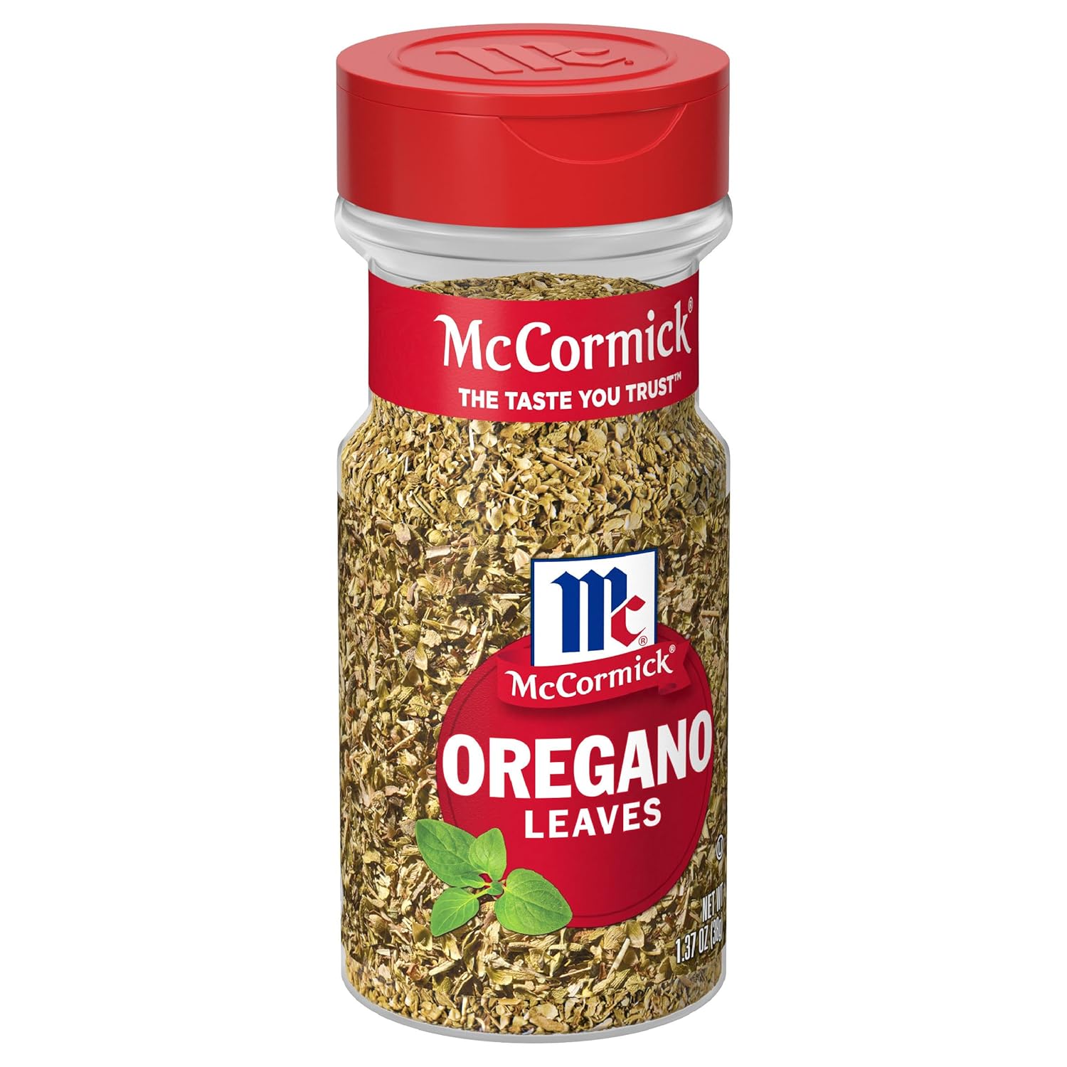 McCormick Oregano Leaves, 1.37 oz (Pack of 12)